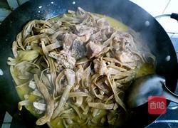 农家干豆角焖鸡的做法图解11