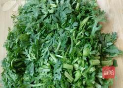 素炒茼蒿菜的做法图解3