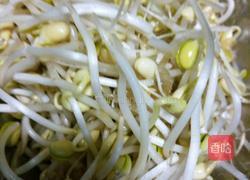 豆芽面的做法图解1