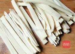 雙椒厚千張的做法圖解2