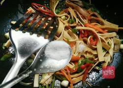 双椒厚千张的做法图解9