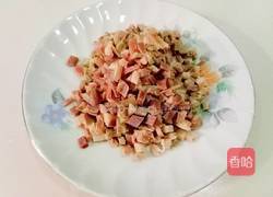 三丁炒饭的做法图解4