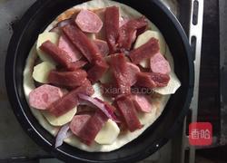 牛肉 香肠土豆披萨的做法图解6