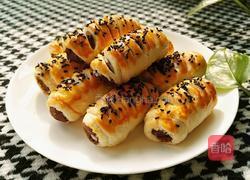 千层酥皮豆沙卷的做法图解22