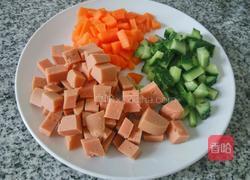 火腿炒玉米粒的做法图解3