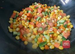 火腿炒玉米粒的做法图解6