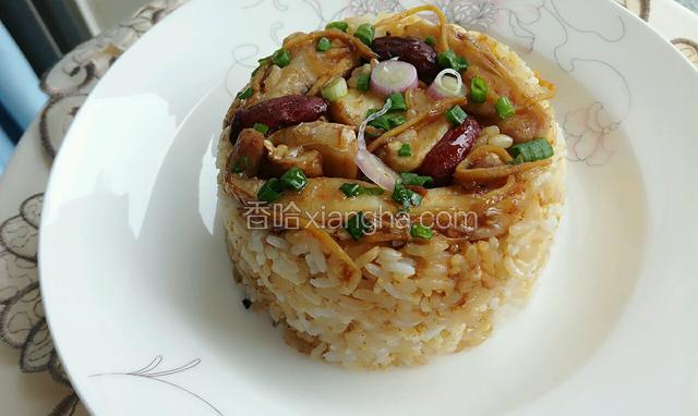 蒸鱼腩饭