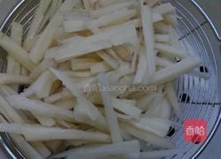 炒藕条的做法图解1
