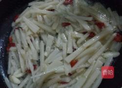 炒藕条的做法图解3