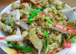 炒蟹的做法图解6