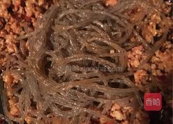 白菜肉末烧粉条的做法图解5