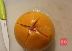 糖渍柚子皮丝的做法图解2