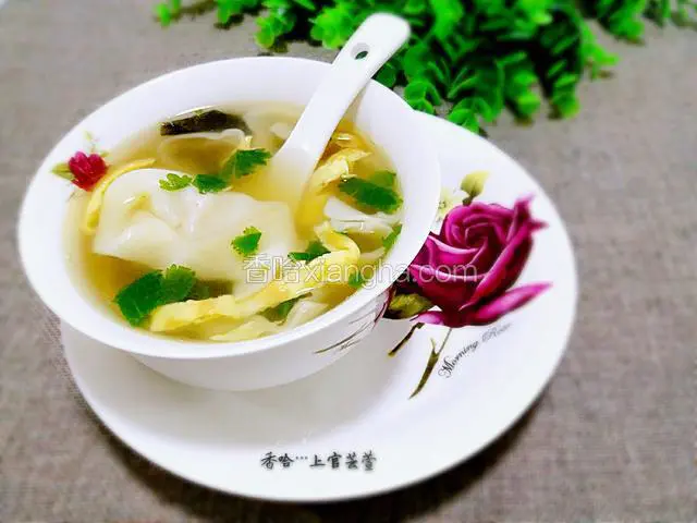自制虾肉馄饨