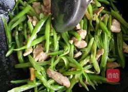四季豆炒肉片的做法图解6