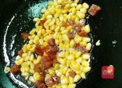黄瓜玉米炒腊肠的做法图解5