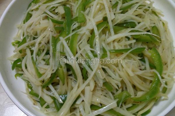 青椒土豆丝