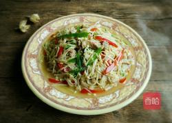 金针菇炒肉丝的做法图解8