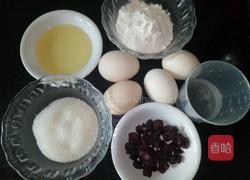 蔓越莓蛋糕卷的做法图解1