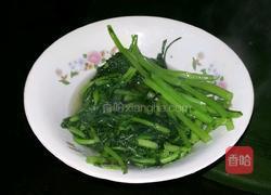 炒蓬蒿菜的做法图解6