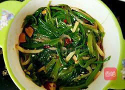 凉拌菠菜的做法图解6