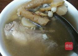 扇骨药膳汤的做法图解3