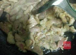 萝卜干炒肉片的做法图解4