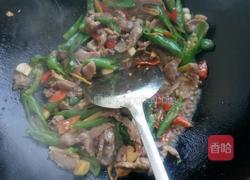 青椒炒牛肉的做法图解6