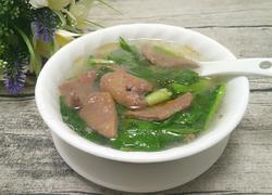 青菜猪肝汤