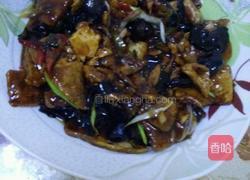 豆腐炒肉的做法图解5
