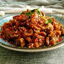 铁锅干巴孜然羊肉的做法[图]