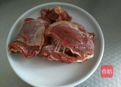 铁锅干巴孜然羊肉的做法图解1