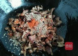 铁锅干巴孜然羊肉的做法图解12