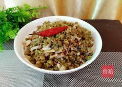 酸豆角炒肉沫的做法图解9