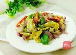 洋葱炒蛋的做法图解14