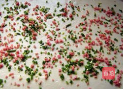 葱花火腿花卷的做法图解6