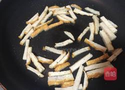 番茄酱三丝炒乌冬面的做法图解5