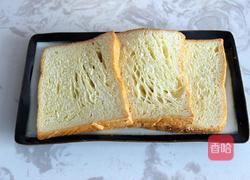 奶香煎吐司的做法图解1