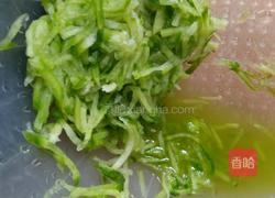 青萝卜丝鸡蛋饼的做法图解3