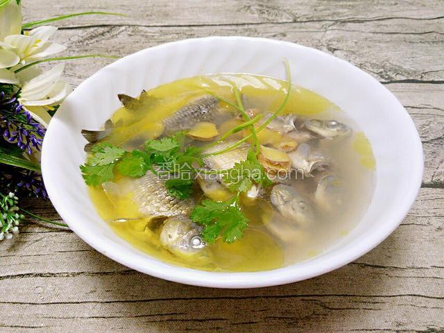 出锅，茶油香，鱼汤鲜，味道很不错。