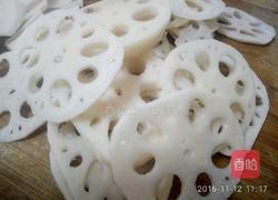 清炒藕片的做法图解1