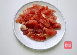 青笋炒肉片的做法图解1