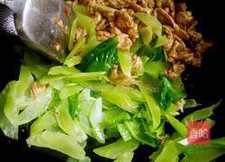 青笋炒肉片的做法图解7