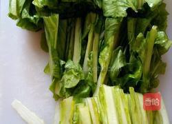 蒜蓉油麦菜的做法图解2