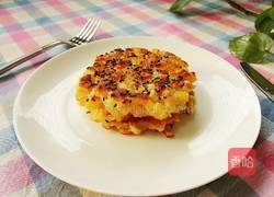 紅薯粒餅的做法圖解10