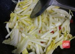 酸辣娃娃菜的做法图解4