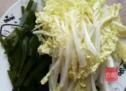 白菜海带丝的做法图解1