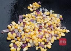 玉米火腿炒蛋的做法图解5