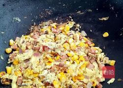 玉米火腿炒蛋的做法图解8