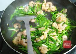 虾仁炒韭菜的做法图解6