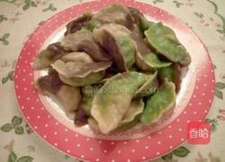 彩色饺子的做法图解18